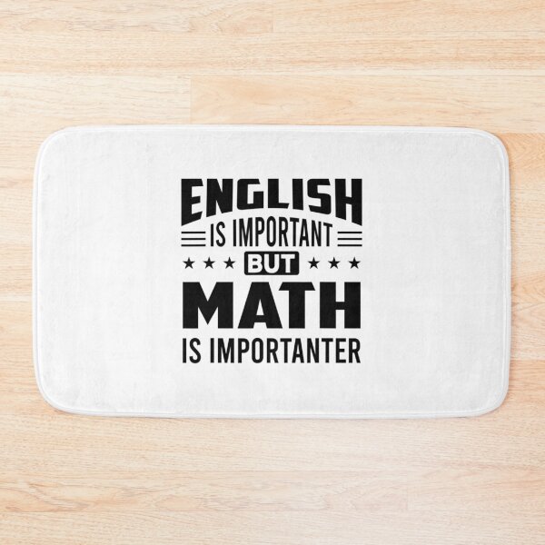 Item preview, English Important Math Importanter designed and sold by Konlasa.