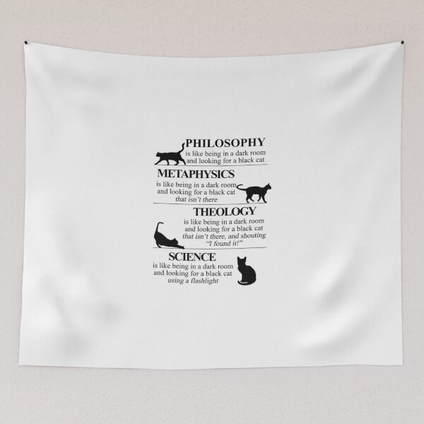 Item preview, Funny Education Cat Philosophy Science designed and sold by Konlasa.