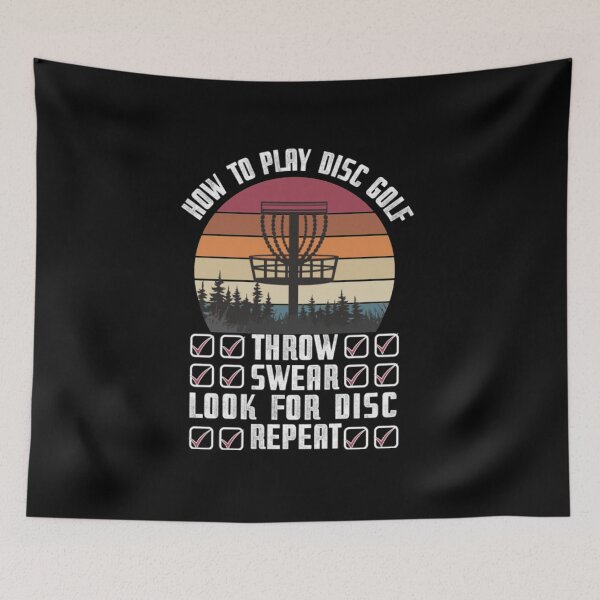 Item preview, How To Play Disc Golf  designed and sold by WhiteheadAbbey.