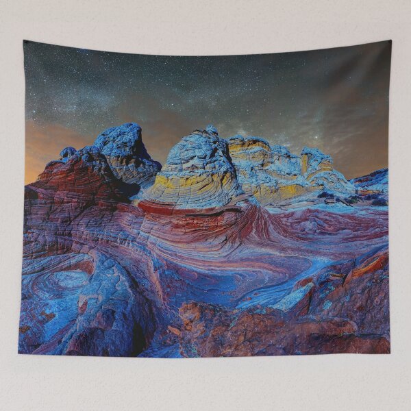 Item preview, Deep Twilight at White Pocket Arizona designed and sold by Rocky Mountain Artistry.