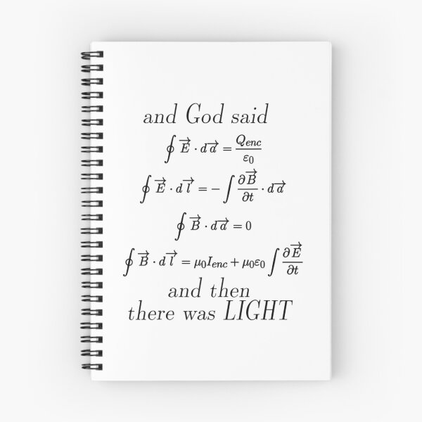 Item preview, God Said Equations Integral Form designed and sold by Konlasa.