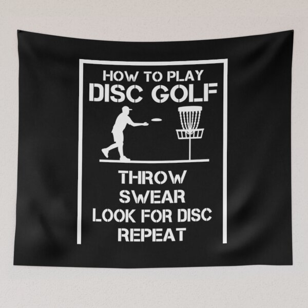 Item preview, How To Play Disc Golf designed and sold by WhiteheadAbbey.