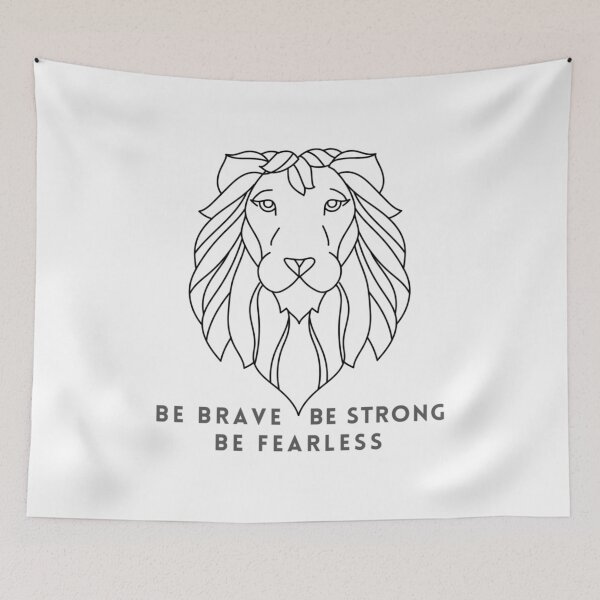 Item preview,  Be Brave Be Strong Be Fearless | Happy New Year  2021| White | Studio M & Co designed and sold by Studio M & Co..