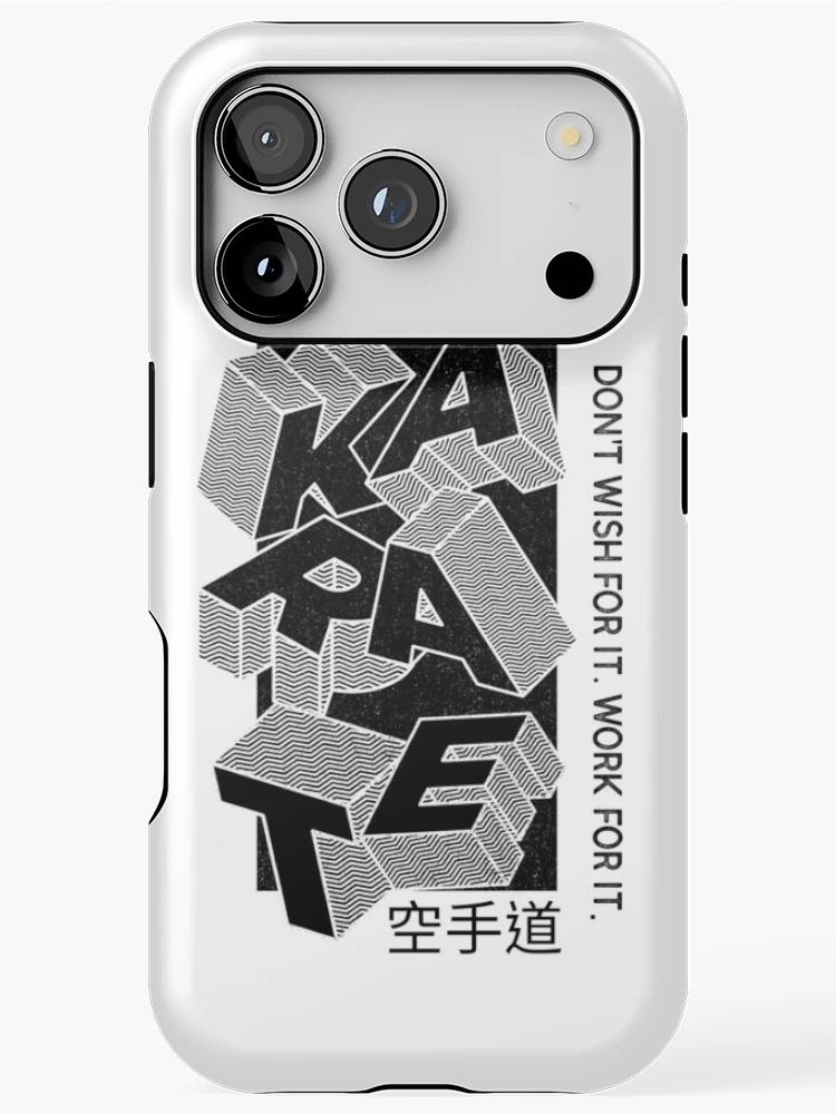 Thumbnail 1 of 4, iPhone Case, karate designed and sold by RheaRealm.