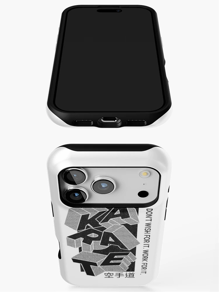 Thumbnail 3 of 4, iPhone Case, karate designed and sold by RheaRealm.
