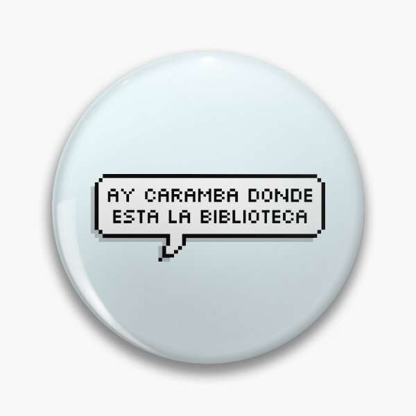 Item preview, Technoblade Quote: Ay Caramba Donde Esta La Biblioteca designed and sold by Swagneato.