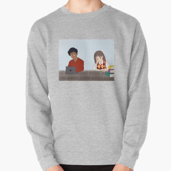 Studio Ghibli Letters Hoodie Sweat /à Capuche Chandail Pull-Over Sweat-Shirt Cadeau De No/ël
