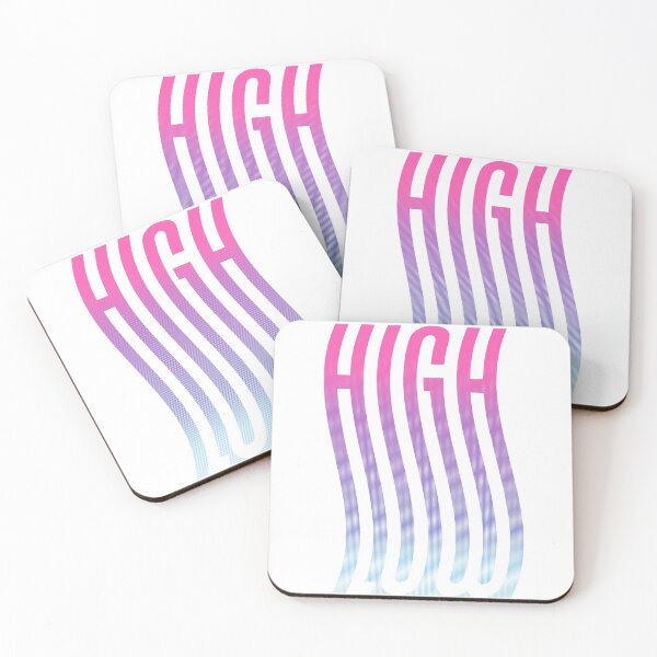 Item preview, High & Low - Typography (Vectorwave Colorway) designed and sold by jdotrdot712.