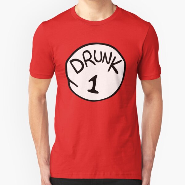 Drunk 1 Slim Fit T-Shirt