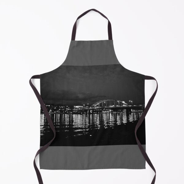 Item preview, Pittsburgh Bridges and River at Night Photo Print designed and sold by VitaminRed.