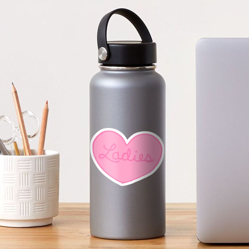 Ladies Heart Sticker