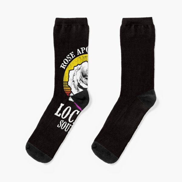 Apthcry Glow In The Dark Bone Black Socks