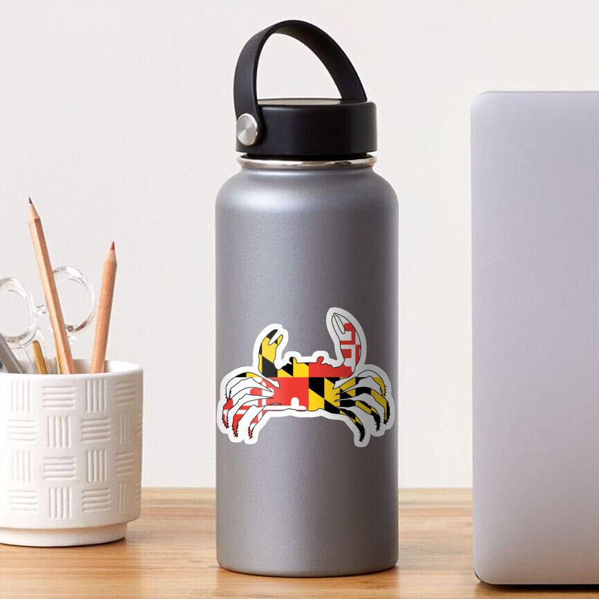 &ldquo;Maryland Crab&rdquo; Sticker for Sale by canossagraphics | Redbubble