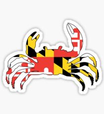 Maryland Crab Sticker