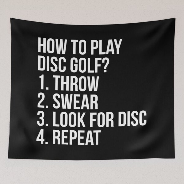 Item preview, How To Play Disc Golf  designed and sold by WhiteheadAbbey.