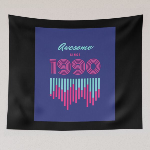 Item preview, Awesome since 1990 - black designed and sold by ActRightToday.