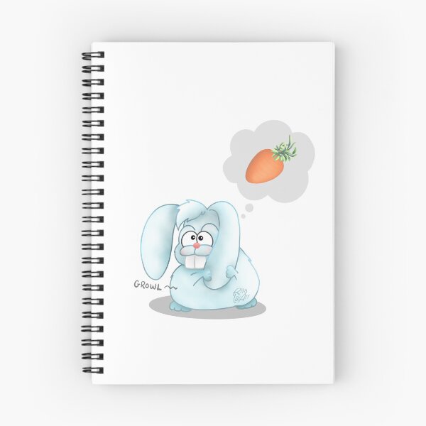 Item preview, Cute Bunny Hungry for Carrot designed and sold by RitaLaiArt.
