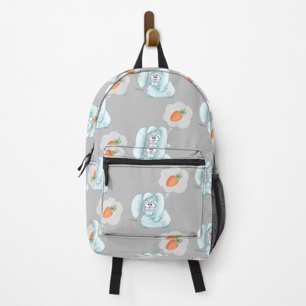 Item preview, Cute Bunny Hungry for Carrot designed and sold by RitaLaiArt.