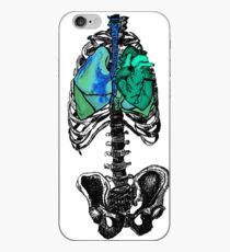 Pop Art Skeleton Torso iPhone Case
