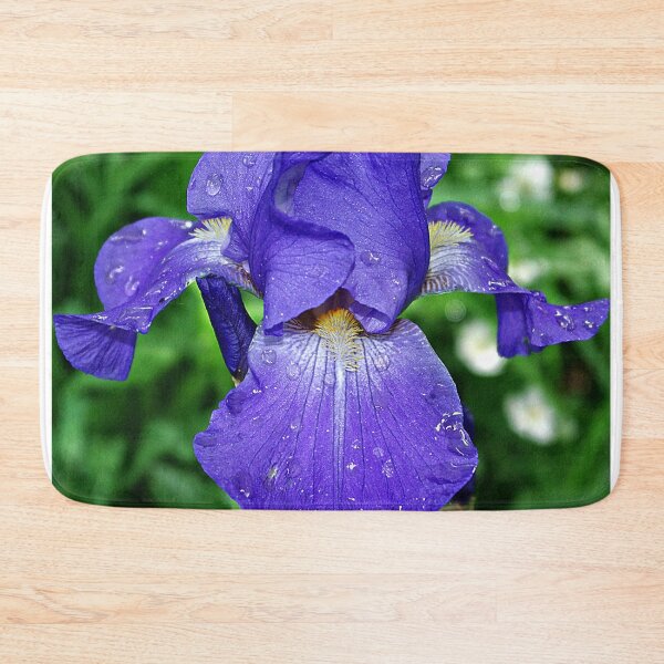 Item preview, Cool blue-violet Iris 'Sea Master' designed and sold by rvjames.