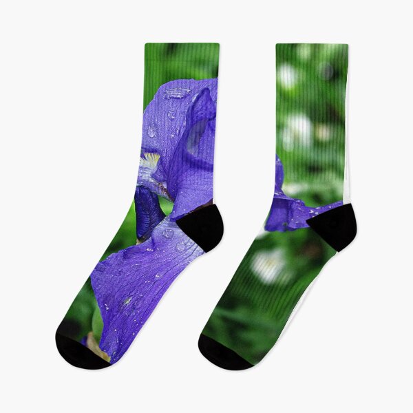 Item preview, Cool blue-violet Iris 'Sea Master' designed and sold by rvjames.