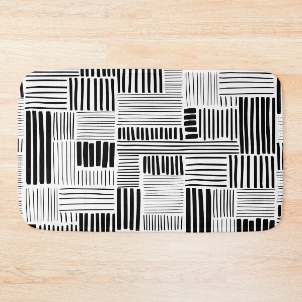 Item preview, Black and White, Abstract, Line, Vector Drawing, Brush Stroke Pattern designed and sold by KookiePixel.