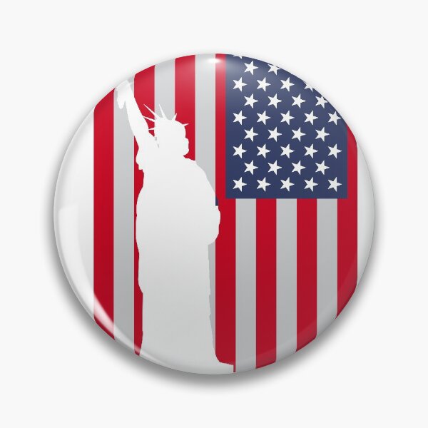 Item preview, liberty with USA flag designed and sold by s-arta.