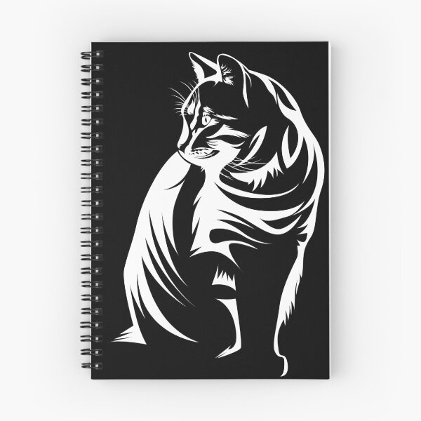 Item preview, cat illustration designed and sold by s-arta.