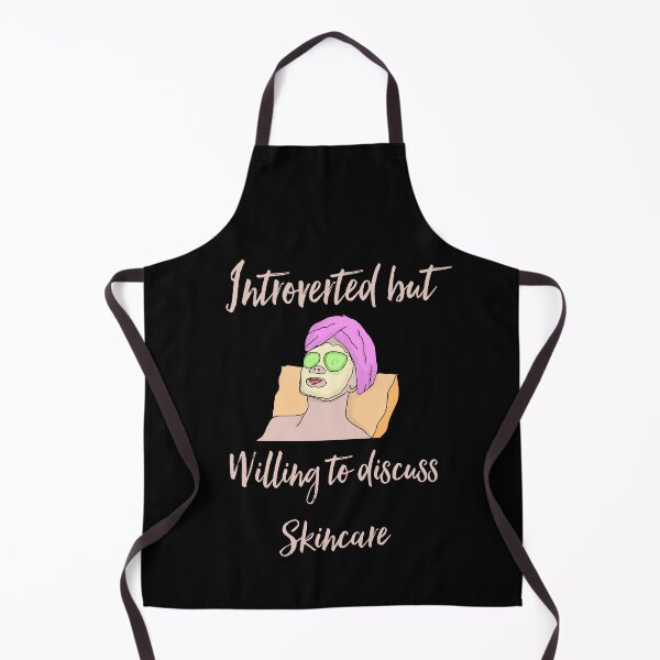 Item preview, INTROVERTED BUT WILLING TO DISCUSS SKINCARE designed and sold by 30-Merch.