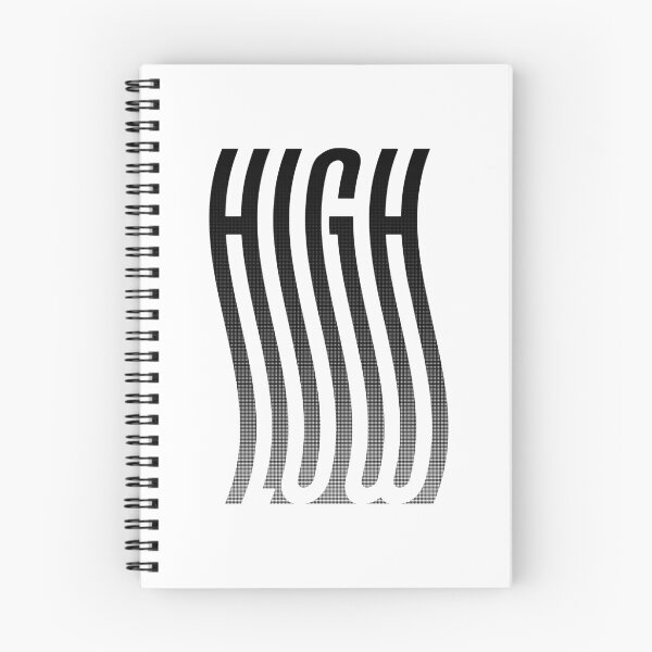 Item preview, High & Low - Typography (Black Colorway) designed and sold by jdotrdot712.