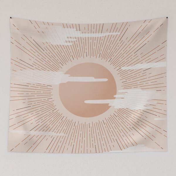 Item preview, The sun, illustration, digital art designed and sold by KookiePixel.