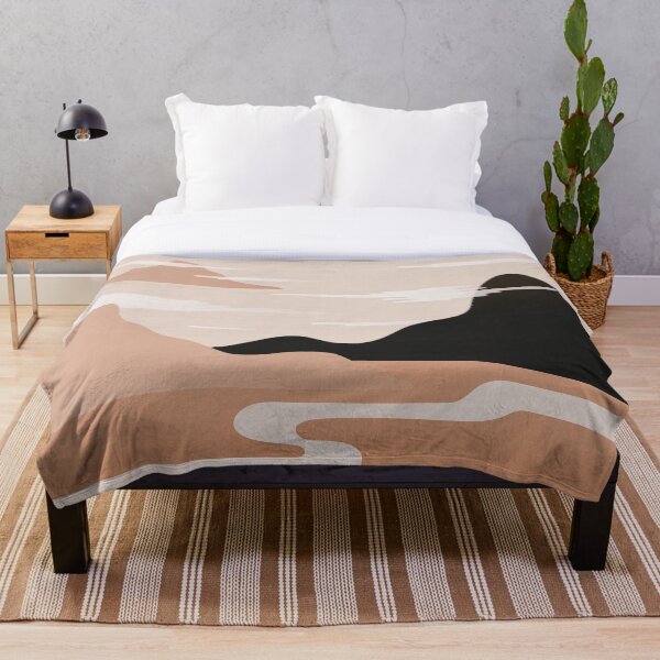 Item preview, Morning sunrise surreal landscape illustration No.2 designed and sold by KookiePixel.