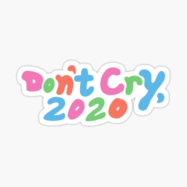 COIN band - Don't Cry, 2020 Sticker