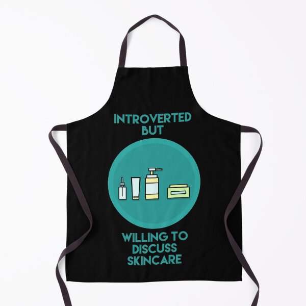Item preview, INTROVERTED BUT WILLING TO DISCUSS SKINCARE designed and sold by 30-Merch.