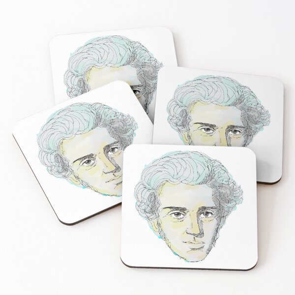 Item preview, Soren Kierkegaard illustration designed and sold by KennyLucky.