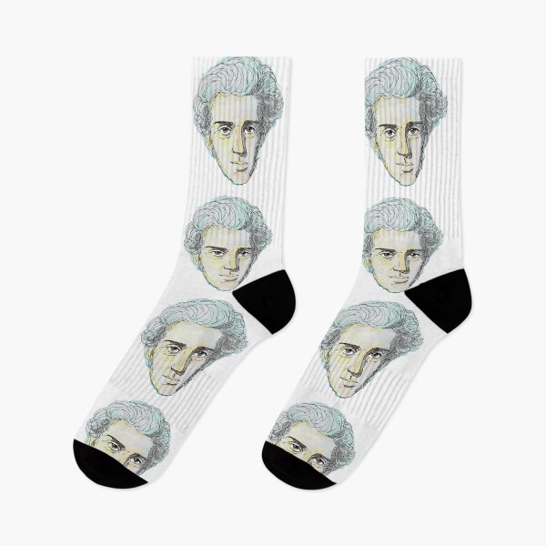 Item preview, Soren Kierkegaard illustration designed and sold by KennyLucky.