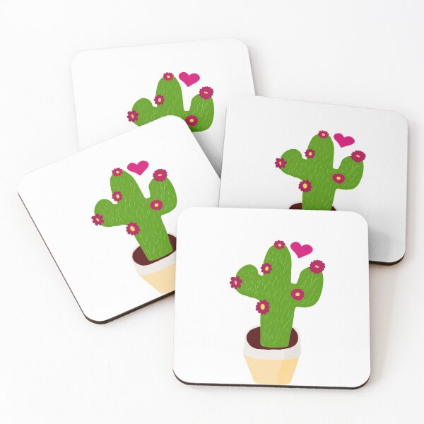 Item preview, Cute Cactus with pink flowers designed and sold by Gabrielle Freitas.