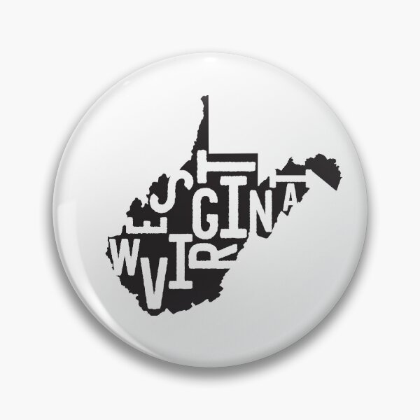 Artikelvorschau, West Virginia State Design | Vintage West Virginia Schriftzug Grafik | West Virginia Geschenk | West Virginia Karte entworfen und verkauft von crookedriverusa.