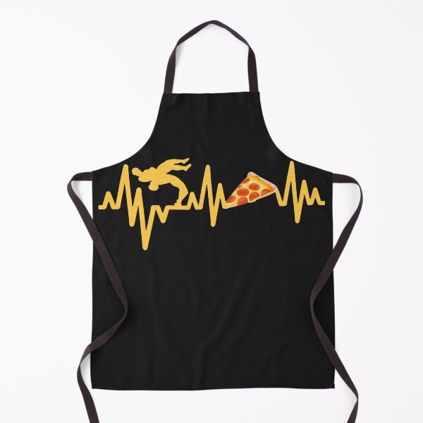 Item preview, Wrestling And Pizza Heart Beat Cute Gift For Wrestler designed and sold by teest2209.