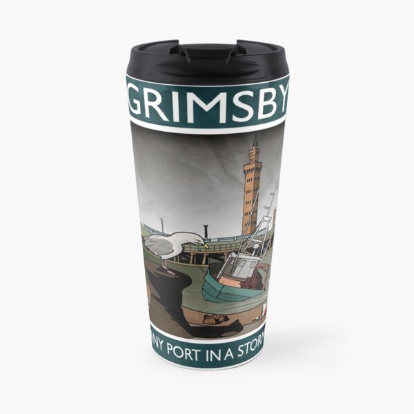 Grimsby - Any Port In A Storm Travel Mug