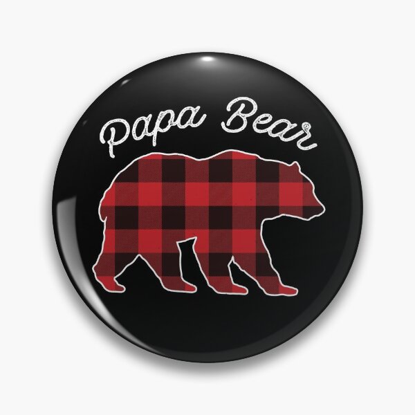 Item preview, Papa Bear - Red Plaid Christmas Pajama Family Gift designed and sold by DavisHasari.
