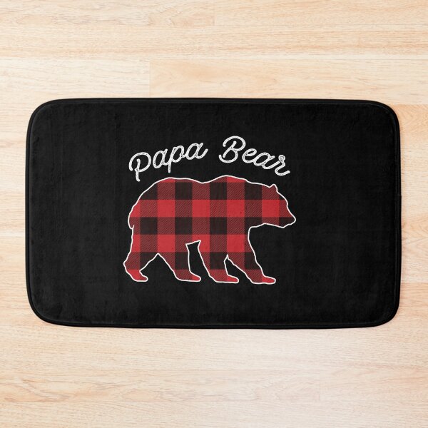 Item preview, Papa Bear - Red Plaid Christmas Pajama Family Gift designed and sold by DavisHasari.