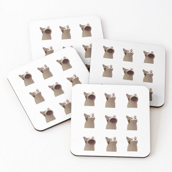 Item preview, Popping Cat - sticker pack designed and sold by Bella's Merch.