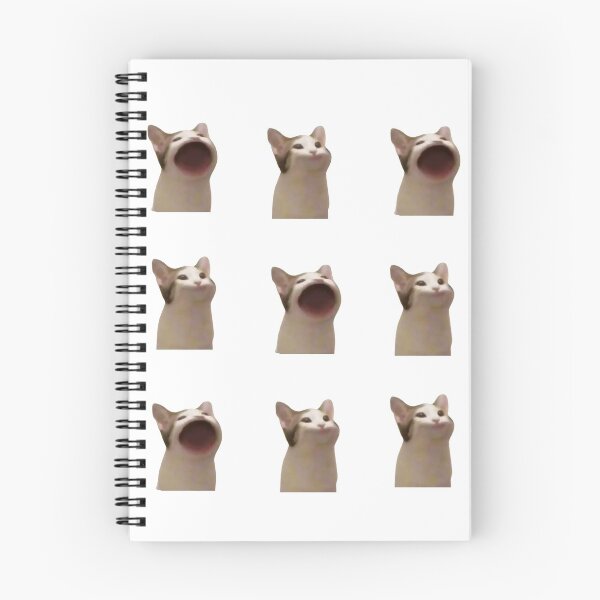 Item preview, Popping Cat - sticker pack designed and sold by Bella's Merch.