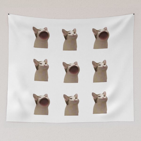 Item preview, Popping Cat - sticker pack designed and sold by Bella's Merch.