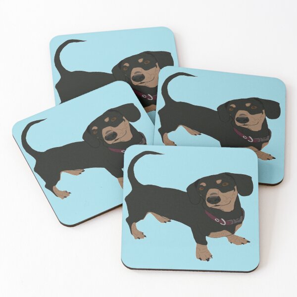 Item preview, Mini Short Haired Dachshund Dog designed and sold by Pct4.