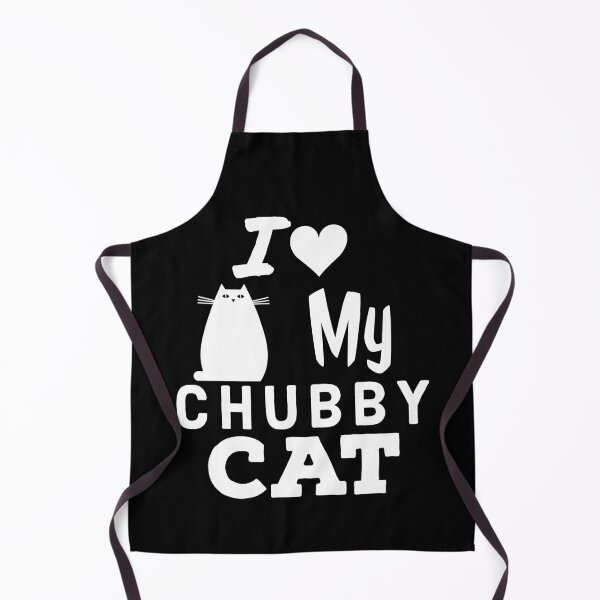 Item preview, I Love my Chubby Cat designed and sold by Brat-Cat-Shirts.