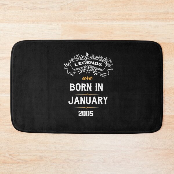 Item preview, legends are born in january 2005 - birthday gifts - designed and sold by Belmzouart.