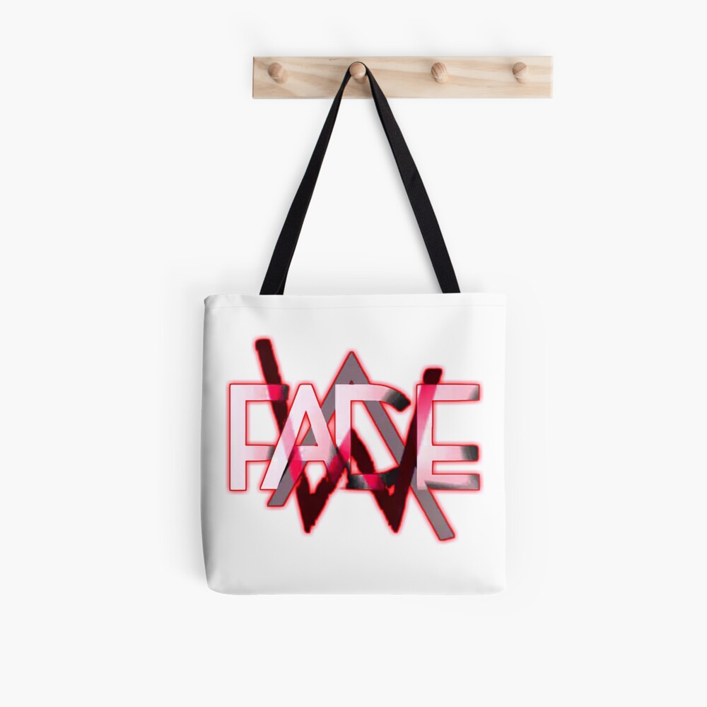 Alan Walker Digital Red Logo Tote Bag For Sale By Fejil Redbubble