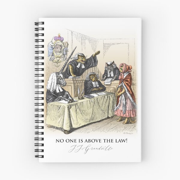 Item preview,  J.J. Grandville: No One is Above the Law designed and sold by ebrawne.